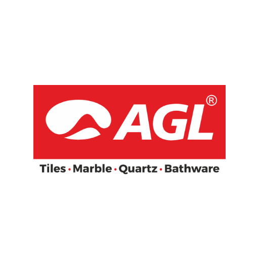 AGL Tiles — premium partner brand stocked at Dazzle Ceramic showroom in Gota, Ahmedabad