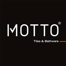 Motto — premium partner brand stocked at Dazzle Ceramic showroom in Gota, Ahmedabad