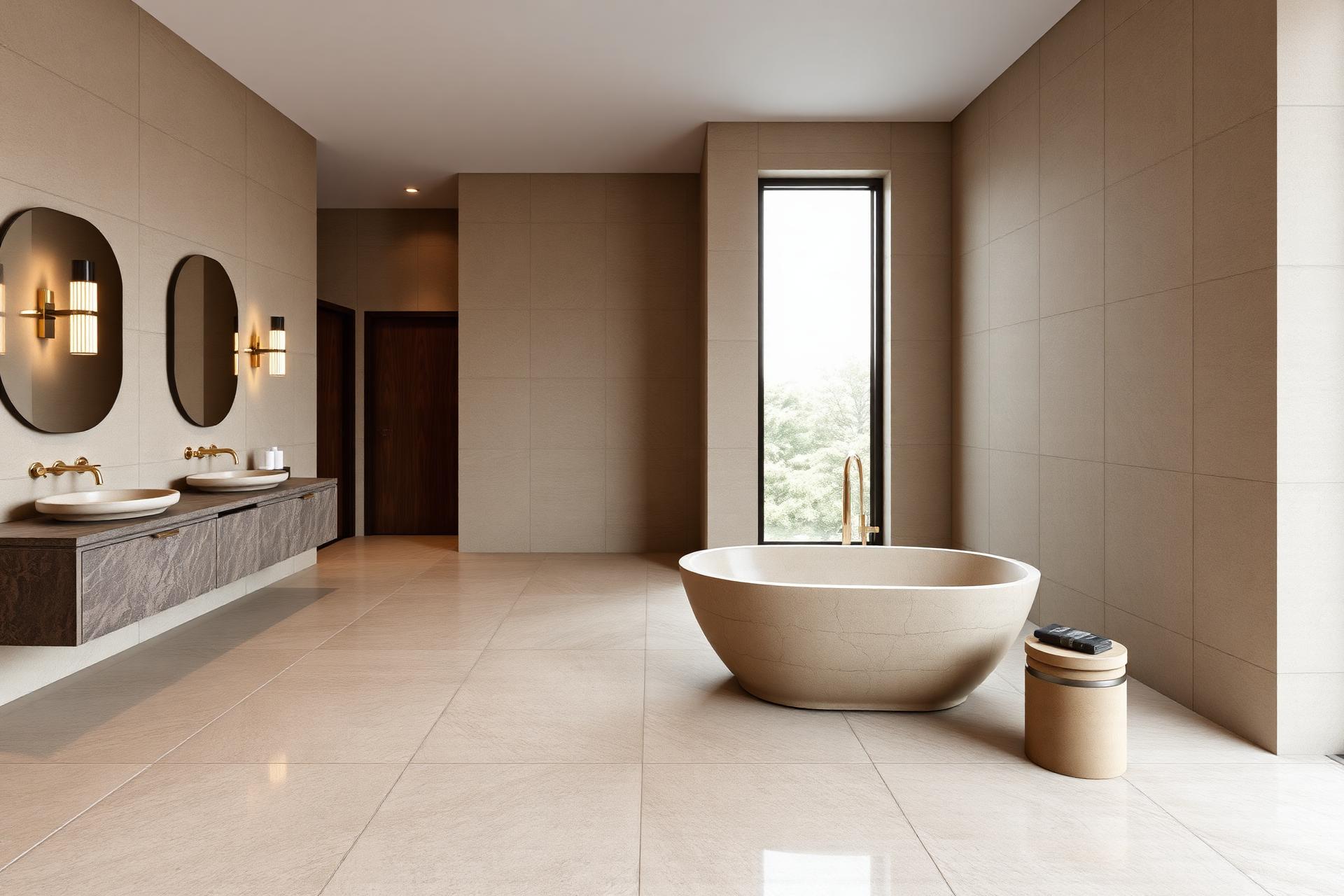 Luxury bathroom design with premium sanitaryware and porcelain tiles, Dazzle Ceramic showroom Gota
